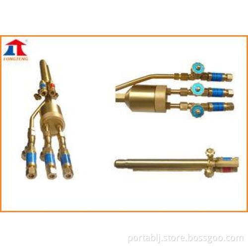 Zinc Powder Spraying With Flame Control Cutting Torch With